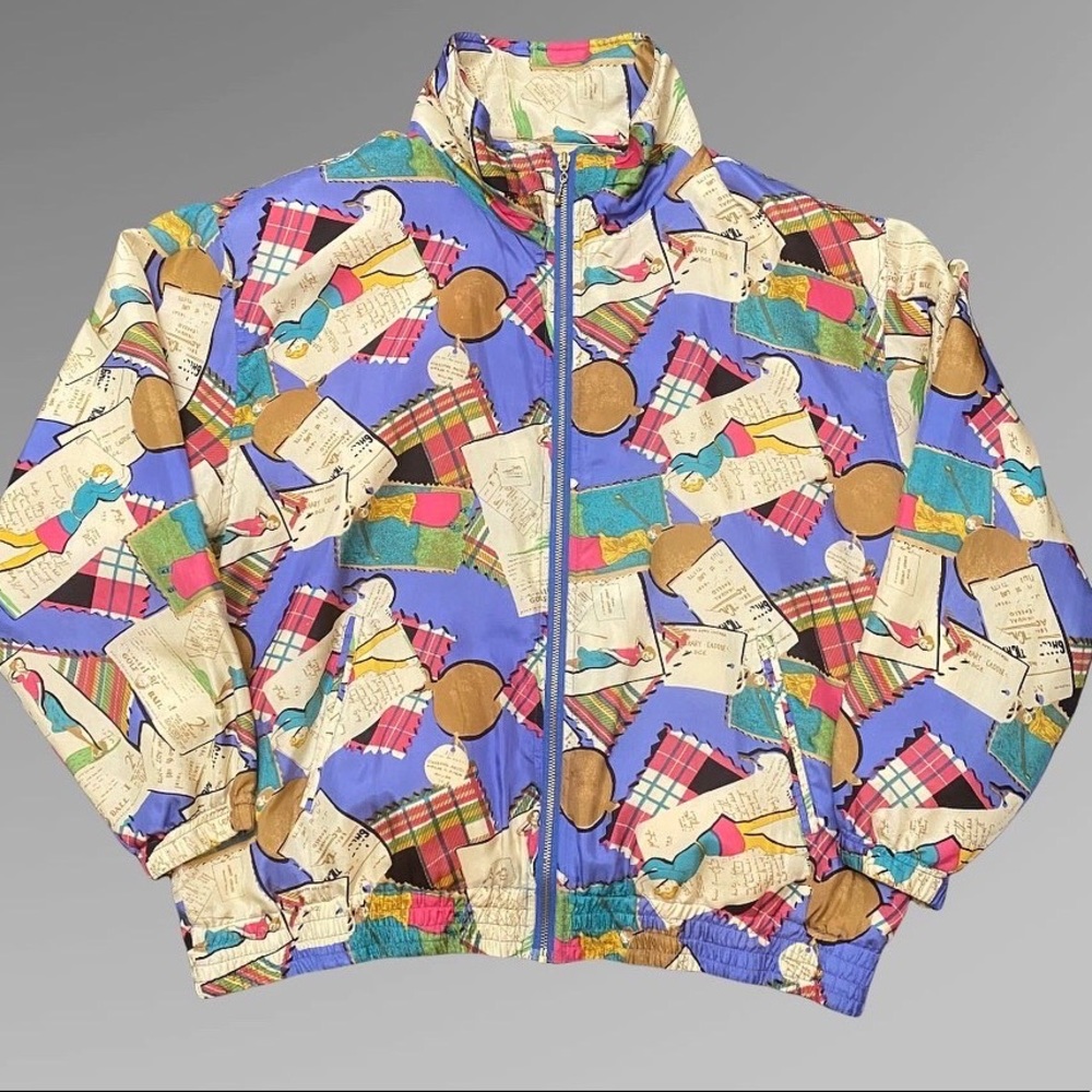 EVR Div Rousso Apparel Group Silk Jacket